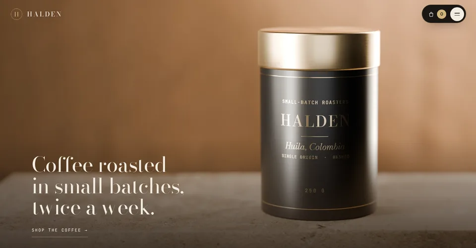 Halden homepage